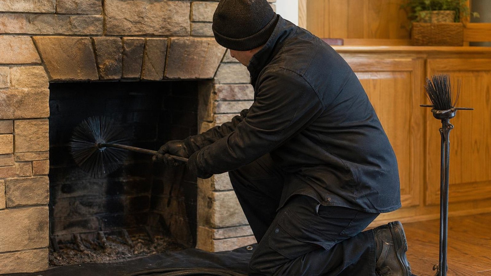 Practical chimney sweep & inspection in Lincoln